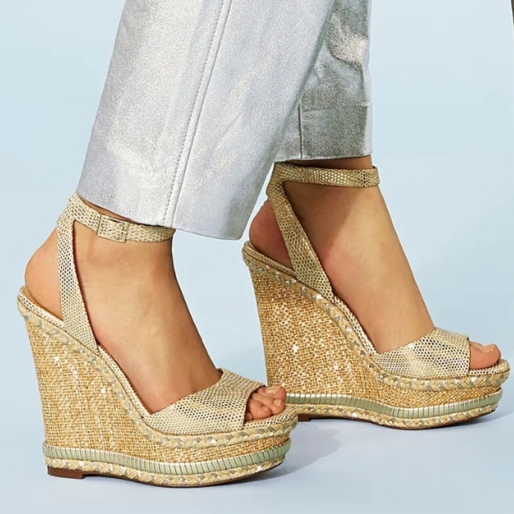 JLO JENNIFER LOPEZ Wedge Sandal